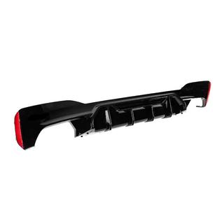 Aizmugurējā bampera difuzors LCI-Style (M-Sport/M5 F90, ABS) foto 4