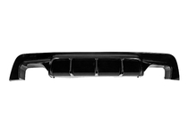 BMW 5. sērija E60/E61 2003–2010 Aizmugurējā bampera difuzors (M-Sport, ABS) foto 2