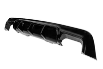 BMW 5. sērija E60/E61 2003–2010 Aizmugurējā bampera difuzors (M-Sport, ABS) foto 3