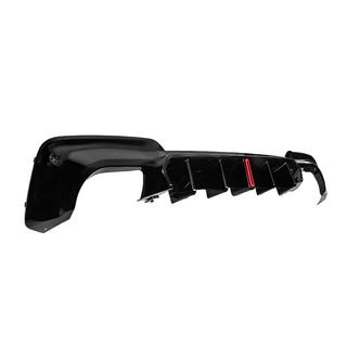 Aizmugurējā bampera difuzors CS-Style LED (M-Sport 2018-2021, ABS) foto 3