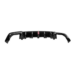 Aizmugurējā bampera difuzors CS-Style LED (M-Sport 2018-2021, ABS) foto 4