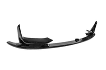 BMW 3. sērija F30/F31 2012–2019 Priekšējā bampera lip uzlika BM (M3-LOOK, spīdīgi melna) foto 7
