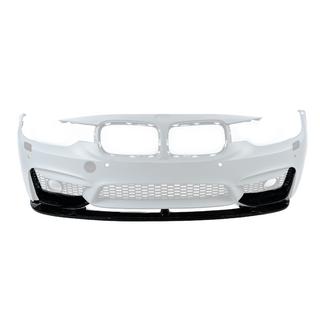 Priekšējā bampera lip uzlika BM (M3-LOOK, spīdīgi melna) BMW 3. sērija F30/F31 2012–2019 foto 2