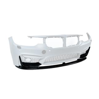 Priekšējā bampera lip uzlika BM (M3-LOOK, spīdīgi melna) BMW 3. sērija F30/F31 2012–2019 foto 3