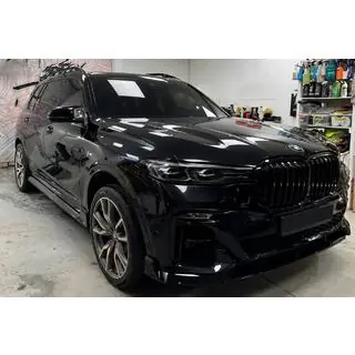Priekšējā bampera lūpa Paradigm Black Knight V2 (2018-2022, M-Sport)
