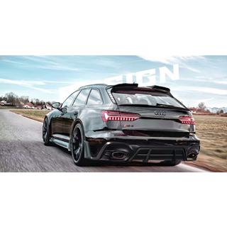 AE-Design Carbon virsbūves komplekts (RS6) Audi A6 C8 2018–2025 foto 2