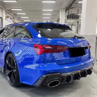 Audi A6 C8 2018–2025 BX-Design Carbon virsbūves komplekts (RS6) foto 2