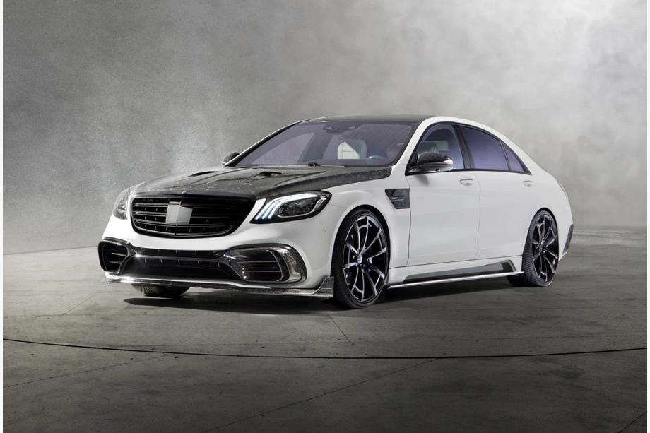 Mercedes S-class W222 2013–2022 MNSR virsbūves komplekts (kaltais karbons, 2018+) Image