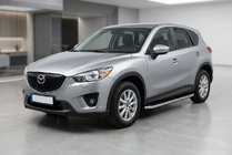 Mazda CX-5 2012–2017 Sānu pakāpieni Tayga Grey (2 gab., alumīnijs) foto 1