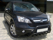 Honda CRV 2007–2011 Bullbārs WT003 Black (nerūsējošais tērauds) foto 1
