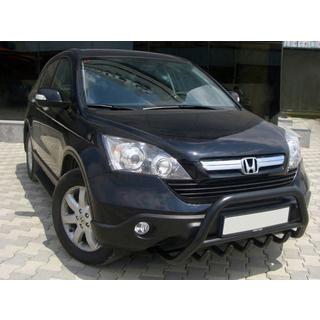 Bullbārs WT003 Black (nerūsējošais tērauds) Honda CRV 2007–2011 foto 1