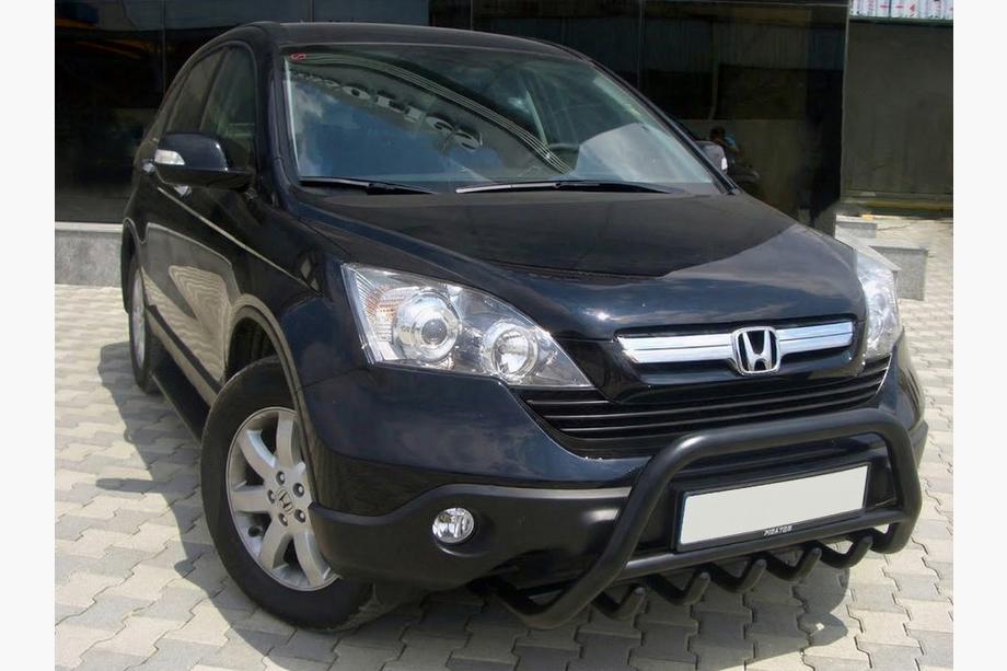 Honda CRV 2007–2011 Bullbārs WT003 Black (nerūsējošais tērauds) Image