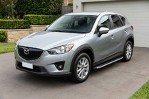 Mazda CX-5 2012–2017 Sānu sliekšņi Fullmond (2 gab., alumīnija) foto 1