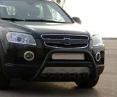 Chevrolet Captiva 2006–2019 Priekšējais aizsargstienis WT003 Black (nerūsējošais tērauds) foto 4