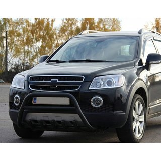 Priekšējais aizsargstienis WT003 Black (nerūsējošais tērauds) foto 3