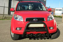 Daihatsu Terios 2006–2017 Priekšējais aizsargstienis WT004 Black (nerūsējošais tērauds) foto 1