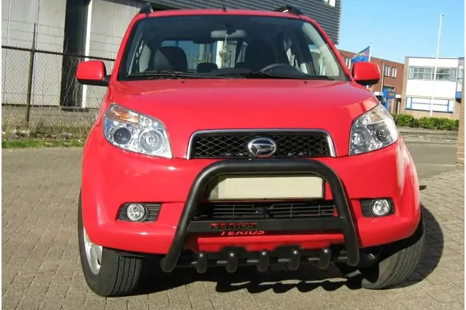 Daihatsu Terios 2006–2017 Priekšējais aizsargstienis WT004 Black (nerūsējošais tērauds) Image