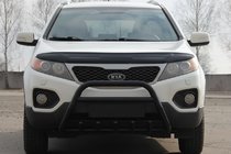 Kia Sorento II XM 2009–2014 Bullbārs WT003 Black (nerūsējošais tērauds) foto 1