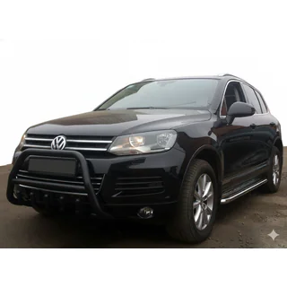 Bullbar WT003 Black (nerūsējošais tērauds) foto 3