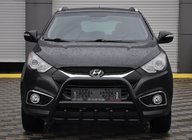 Hyundai IX-35 2010–2015 Priekšējais aizsargstienis WT003 Black (nerūsējošais tērauds) foto 5