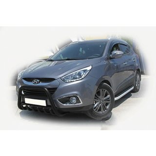 Priekšējais aizsargstienis WT003 Black (nerūsējošais tērauds) foto 3