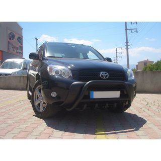 Bullbar WT003 Black (nerūsējošais tērauds) Toyota Rav 4 2006–2013 foto 4