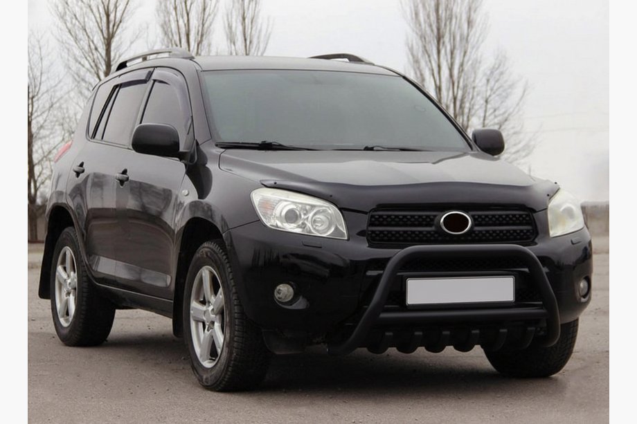 Toyota Rav 4 2006–2013 Bullbar WT003 Black (nerūsējošais tērauds) Image