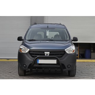 Bullbārs WT003 Black (nerūsējošais tērauds) foto 1