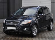Ford Kuga 2008–2013 Bullbārs WT003 Black (nerūsējošais tērauds) foto 4