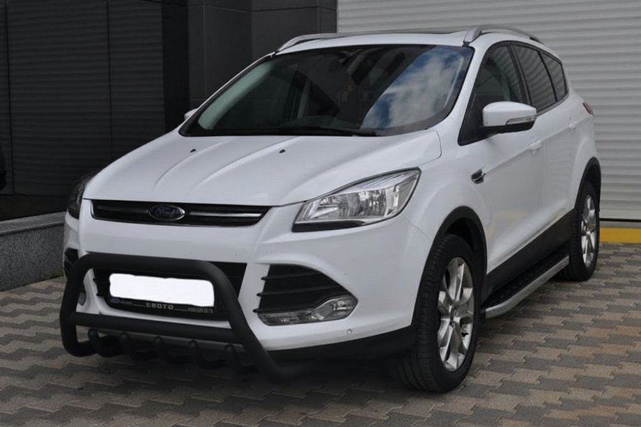 Ford Kuga/Escape 2013–2019 Bullbārs WT003 Black (nerūsējošais tērauds) Image