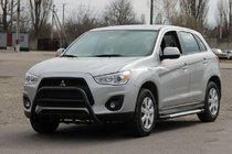 Mitsubishi ASX 2010–2023 Bullbārs WT003 Black (nerūsējošais tērauds) foto 3