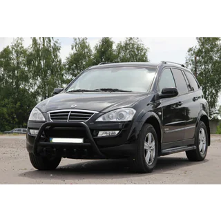 Bullbar WT003 Black (nerūsējošais tērauds) SsangYong Kyron 2005–2014 foto 1