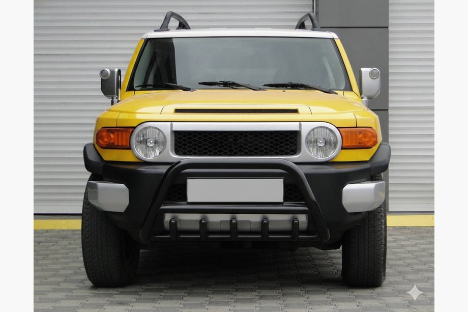Toyota FJ Cruiser 2006–2022 Bullbar WT003 Black (nerūsējošais tērauds) Image