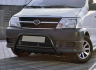 Toyota HiAce Bullbar WT003 Black (nerūsējošais tērauds) foto 1