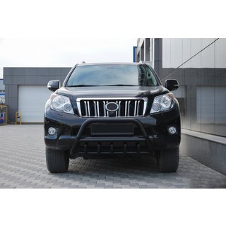 Bullbar WT003 Black (nerūsējošais tērauds) Toyota Land Cruiser Prado 150 2009–2023 foto 3