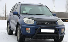 Toyota Rav 4 2001–2005 Bullbar WT003 Black (nerūsējošais tērauds) foto 5