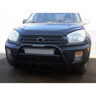 Bullbar WT003 Black (nerūsējošais tērauds) Toyota Rav 4 2001–2005 foto 3