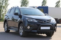 Toyota Rav 4 2013–2018 Bullbar WT003 Black (nerūsējošais tērauds) foto 7