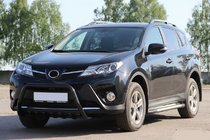 Toyota Rav 4 2013–2018 Bullbar WT003 Black (nerūsējošais tērauds) foto 8
