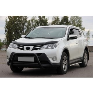 Bullbar WT003 Black (nerūsējošais tērauds) Toyota Rav 4 2013–2018 foto 3