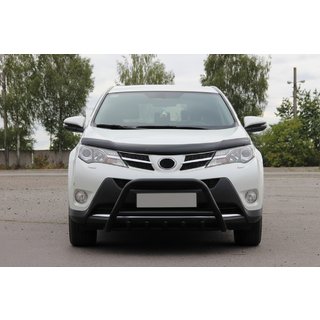 Bullbar WT003 Black (nerūsējošais tērauds) Toyota Rav 4 2013–2018 foto 1