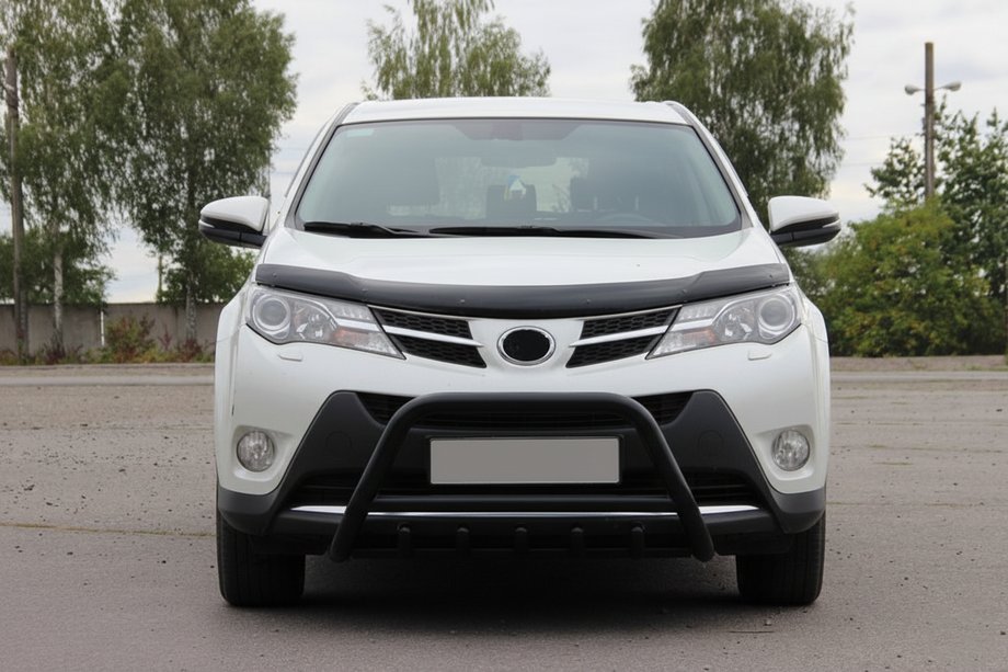 Toyota Rav 4 2013–2018 Bullbar WT003 Black (nerūsējošais tērauds) Image