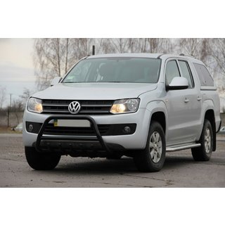 Bullbar WT003 Black (nerūsējošais tērauds) foto 3