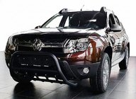 Renault Duster 2008–2017 Kengurustienis bez logo WT003 Black (nerūsējošais tērauds) foto 1