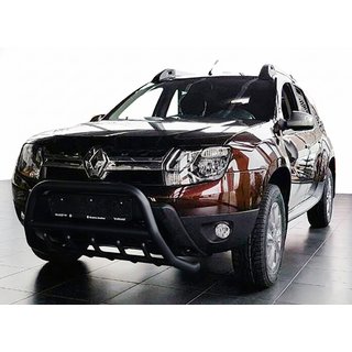 Kengurustienis bez logo WT003 Black (nerūsējošais tērauds) Dacia Duster 2008–2018 foto 1