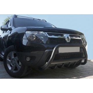 Kengurustienis bez logo WT003 Black (nerūsējošais tērauds) Dacia Duster 2008–2018 foto 3