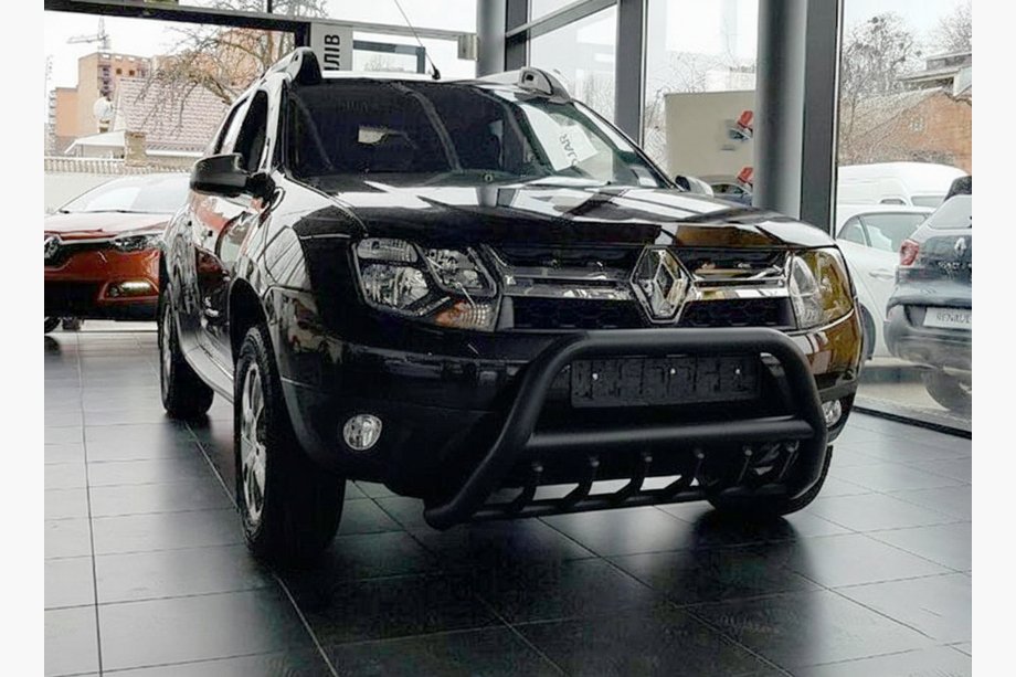 Dacia Duster 2008–2018 Kengurustienis bez logo WT003 Black (nerūsējošais tērauds) Foto 8