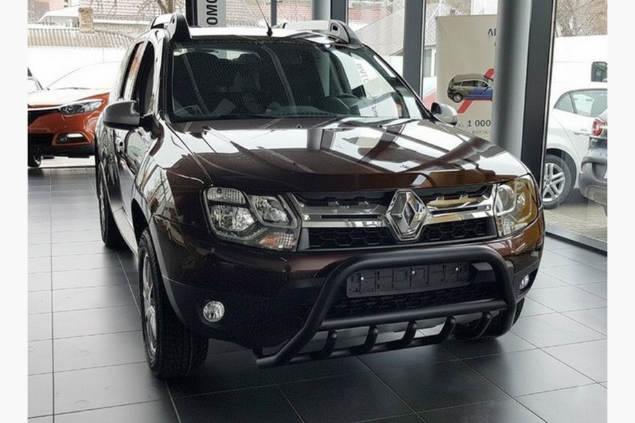 Dacia Duster 2008–2018 Kengurustienis bez logo WT003 Black (nerūsējošais tērauds) Foto 7