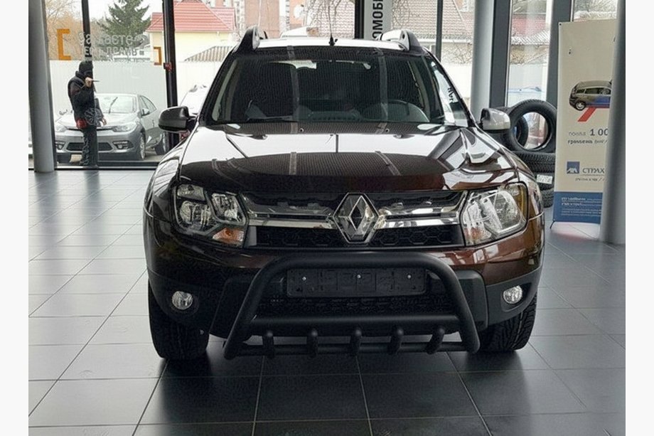 Dacia Duster 2008–2018 Kengurustienis bez logo WT003 Black (nerūsējošais tērauds) Foto 5