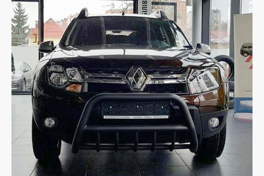 Dacia Duster 2008–2018 Kengurustienis bez logo WT003 Black (nerūsējošais tērauds) Foto 4
